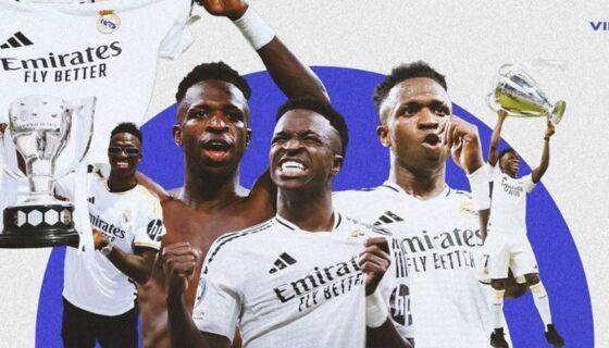 杏彩体育直播-【人物】无缘金球无碍荣光，维尼修斯了不起的2024